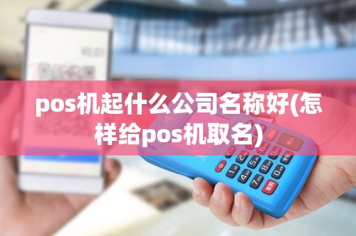 pos机起什么公司名称好(怎样给pos机取名) pos机起什么公司名称好(怎样给pos机取名)