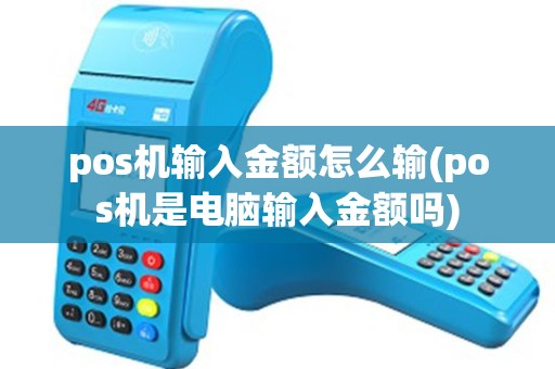 pos机输入金额怎么输(pos机是电脑输入金额吗) pos机输入金额怎么输(pos机是电脑输入金额吗)