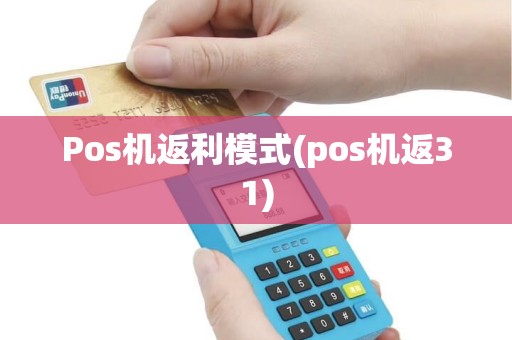 Pos机返利模式(pos机返31) Pos机返利模式(pos机返31)