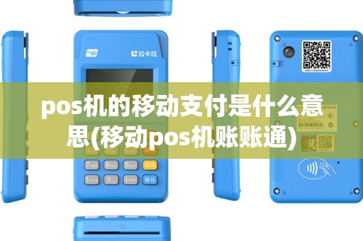 pos机的移动支付是什么意思(移动pos机账账通)