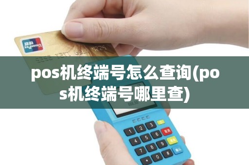 pos机终端号怎么查询(pos机终端号哪里查) pos机终端号怎么查询(pos机终端号哪里查)
