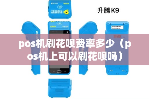 pos机刷花呗费率多少（pos机上可以刷花呗吗）
