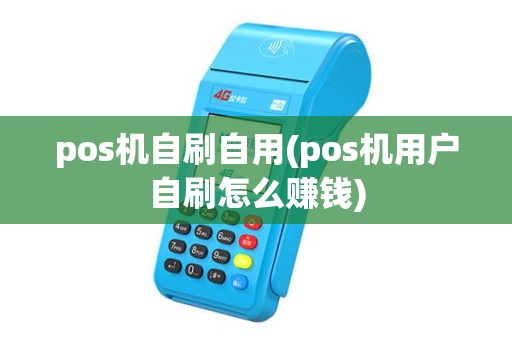pos机自刷自用(pos机用户自刷怎么赚钱) pos机自刷自用(pos机用户自刷怎么赚钱)