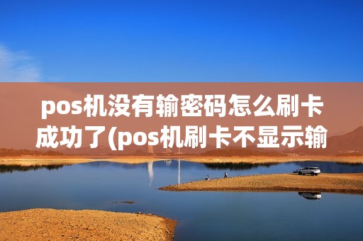 pos机没有输密码怎么刷卡成功了(pos机刷卡不显示输入密码) pos机没有输密码怎么刷卡成功了(pos机刷卡不显示输入密码)