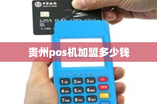 贵州pos机加盟多少钱