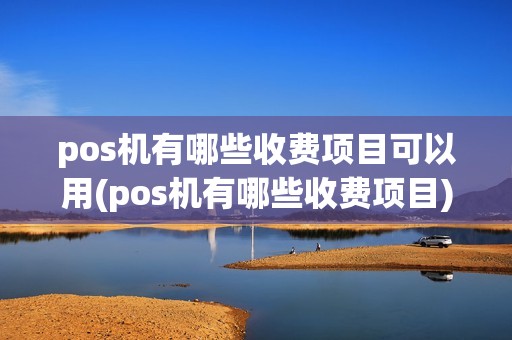 pos机有哪些收费项目可以用(pos机有哪些收费项目)