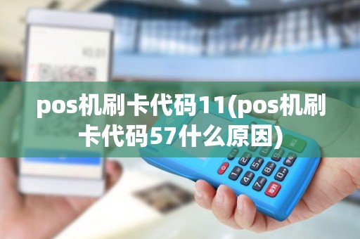pos机刷卡代码11(pos机刷卡代码57什么原因)
