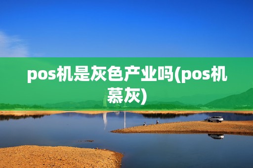 pos机是灰色产业吗(pos机慕灰)