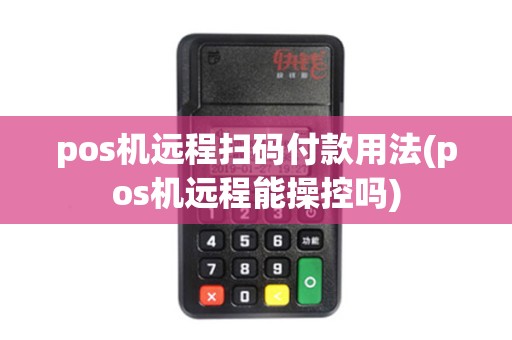 pos机远程扫码付款用法(pos机远程能操控吗)