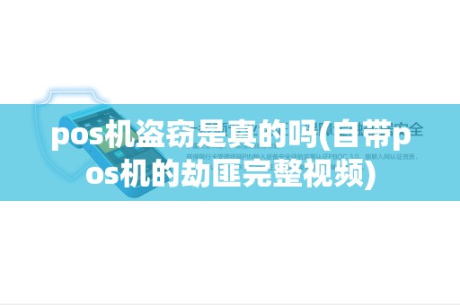 pos机盗窃是真的吗(自带pos机的劫匪完整视频)