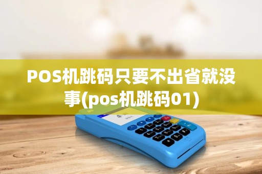 POS机跳码只要不出省就没事(pos机跳码01)