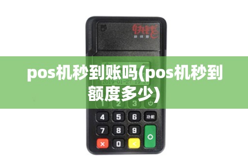 pos机秒到账吗(pos机秒到额度多少)