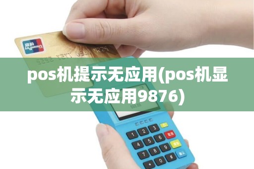 pos机提示无应用(pos机显示无应用9876)