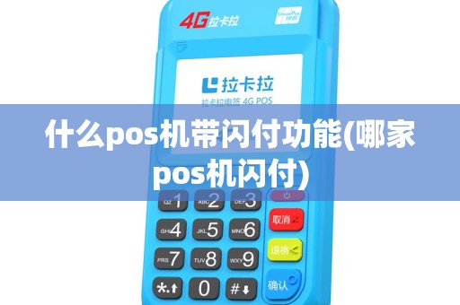 什么pos机带闪付功能(哪家pos机闪付) 什么pos机带闪付功能(哪家pos机闪付)