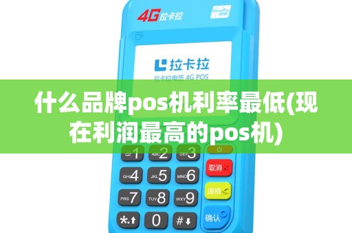 什么品牌pos机利率最低(现在利润最高的pos机) 什么品牌pos机利率最低(现在利润最高的pos机)