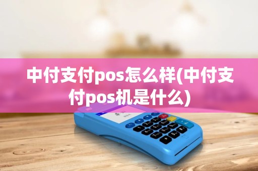 中付支付pos怎么样(中付支付pos机是什么)
