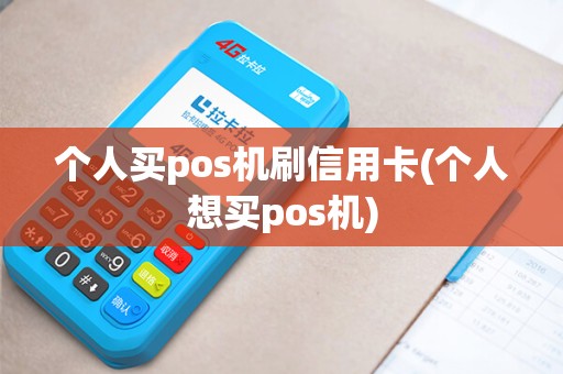 个人买pos机刷信用卡(个人想买pos机)