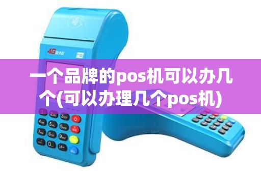 一个品牌的pos机可以办几个(可以办理几个pos机)