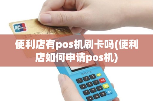 便利店有pos机刷卡吗(便利店如何申请pos机)