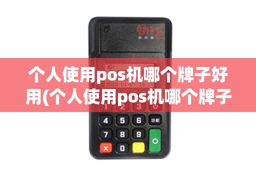 个人使用pos机哪个牌子好用(个人使用pos机哪个牌子好)