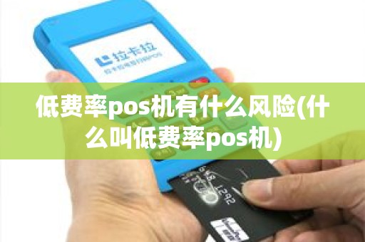 低费率pos机有什么风险(什么叫低费率pos机)