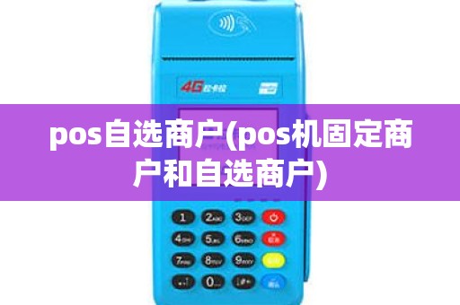 pos自选商户(pos机固定商户和自选商户)