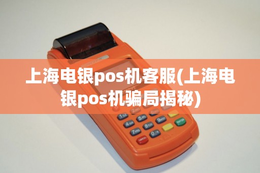 上海电银pos机客服(上海电银pos机骗局揭秘)