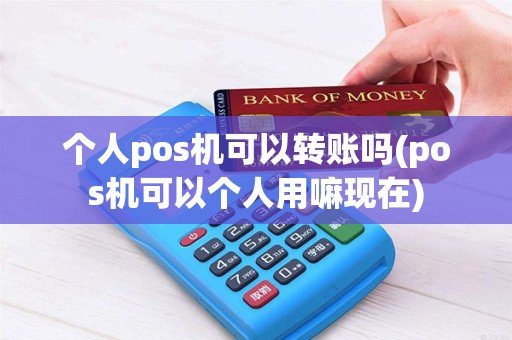 个人pos机可以转账吗(pos机可以个人用嘛现在)