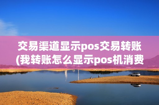 交易渠道显示pos交易转账(我转账怎么显示pos机消费)