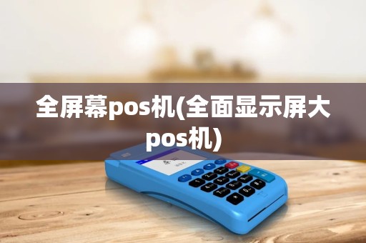 全屏幕pos机(全面显示屏大pos机)