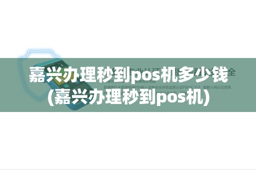 嘉兴办理秒到pos机多少钱(嘉兴办理秒到pos机)