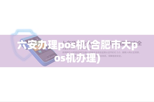 六安办理pos机(合肥市大pos机办理)