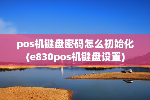 pos机键盘密码怎么初始化(e830pos机键盘设置)