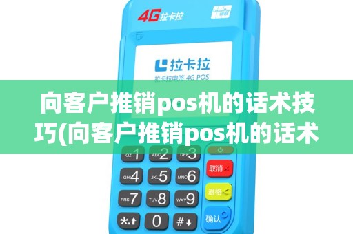 向客户推销pos机的话术技巧(向客户推销pos机的话术)