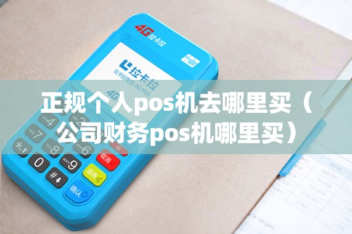 正规个人pos机去哪里买（公司财务pos机哪里买）
