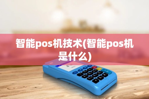 智能pos机技术(智能pos机是什么)