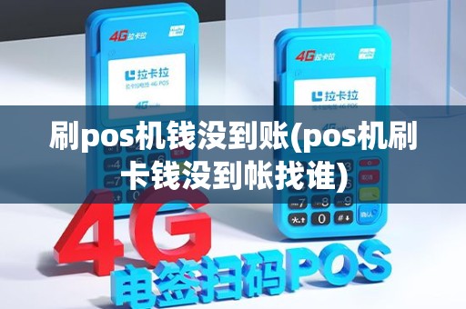 刷pos机钱没到账(pos机刷卡钱没到帐找谁)
