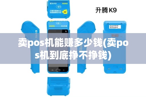 卖pos机能赚多少钱(卖pos机到底挣不挣钱)