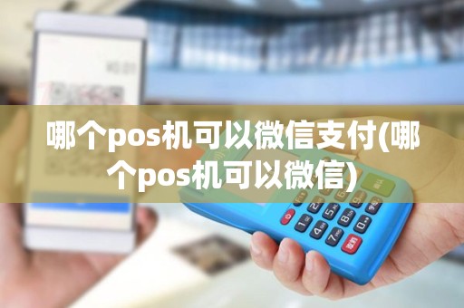 哪个pos机可以微信支付(哪个pos机可以微信)