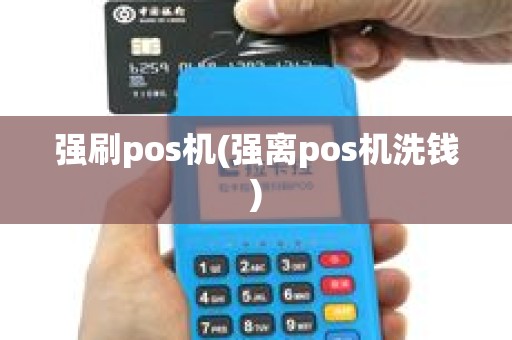 强刷pos机(强离pos机洗钱)