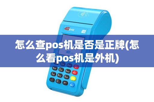 怎么查pos机是否是正牌(怎么看pos机是外机)