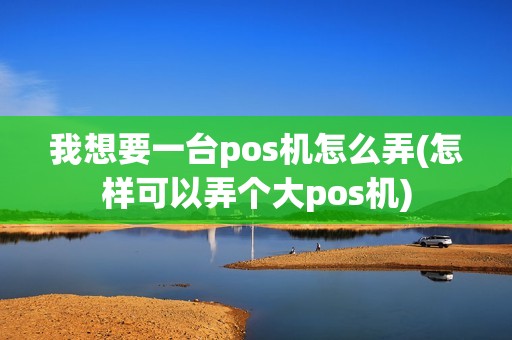 我想要一台pos机怎么弄(怎样可以弄个大pos机)