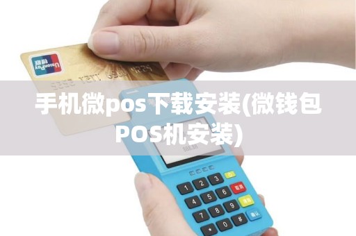 手机微pos下载安装(微钱包POS机安装)