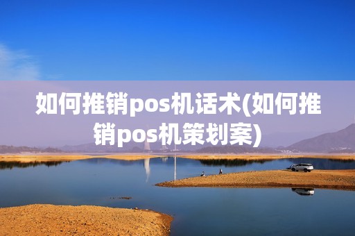 如何推销pos机话术(如何推销pos机策划案)