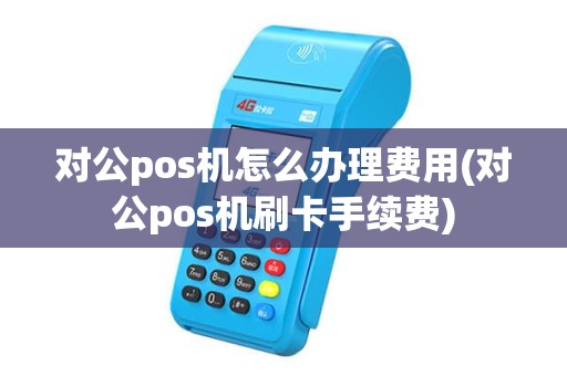 对公pos机怎么办理费用(对公pos机刷卡手续费)