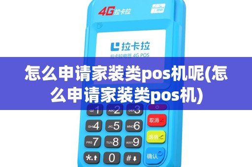 怎么申请家装类pos机呢(怎么申请家装类pos机)