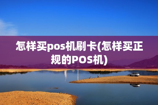 怎样买pos机刷卡(怎样买正规的POS机)