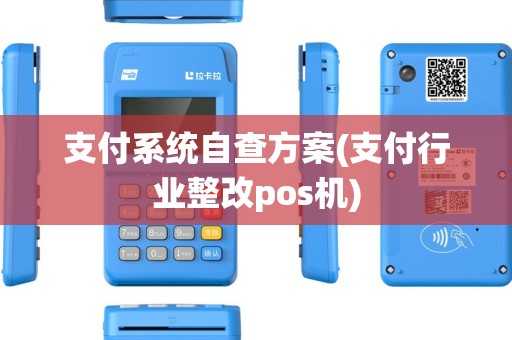 支付系统自查方案(支付行业整改pos机)