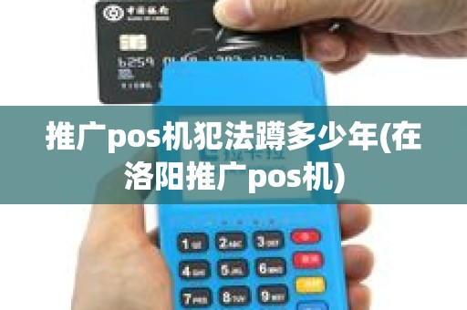 推广pos机犯法蹲多少年(在洛阳推广pos机)