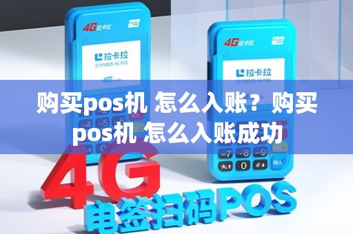 购买pos机 怎么入账？购买pos机 怎么入账成功